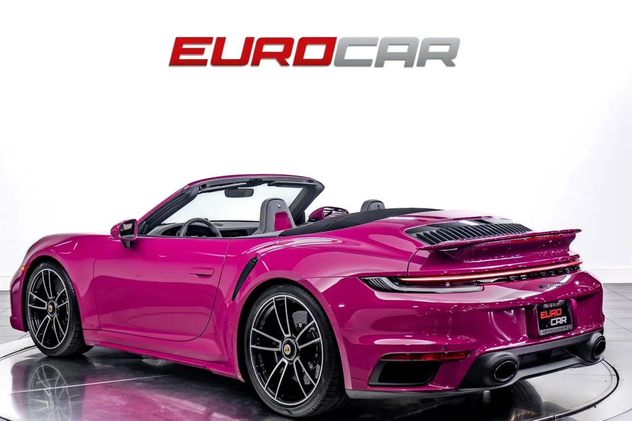2023 Porsche 911 Turbo S for sale, exterior, Ruby Star Neo