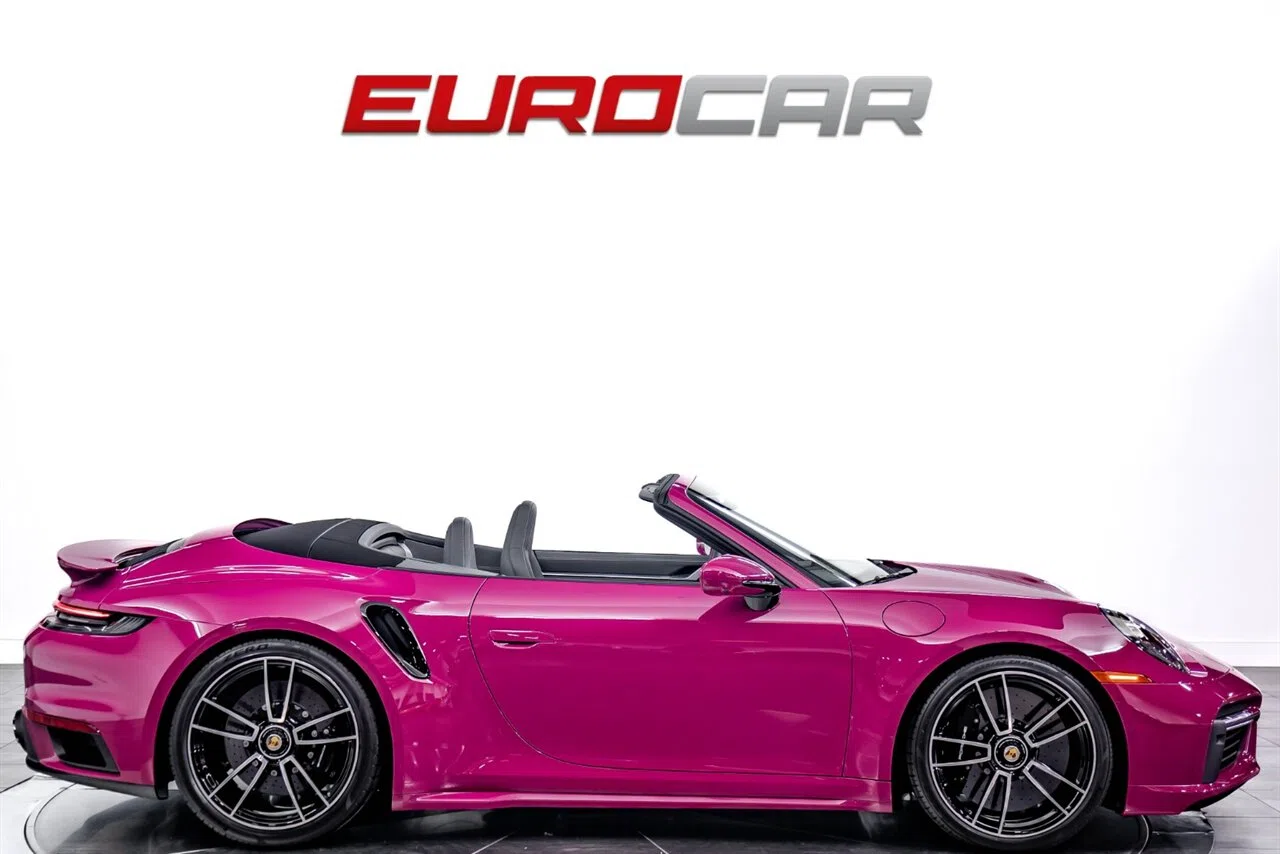 2023 Porsche 911 Turbo S for sale, exterior, Ruby Star Neo