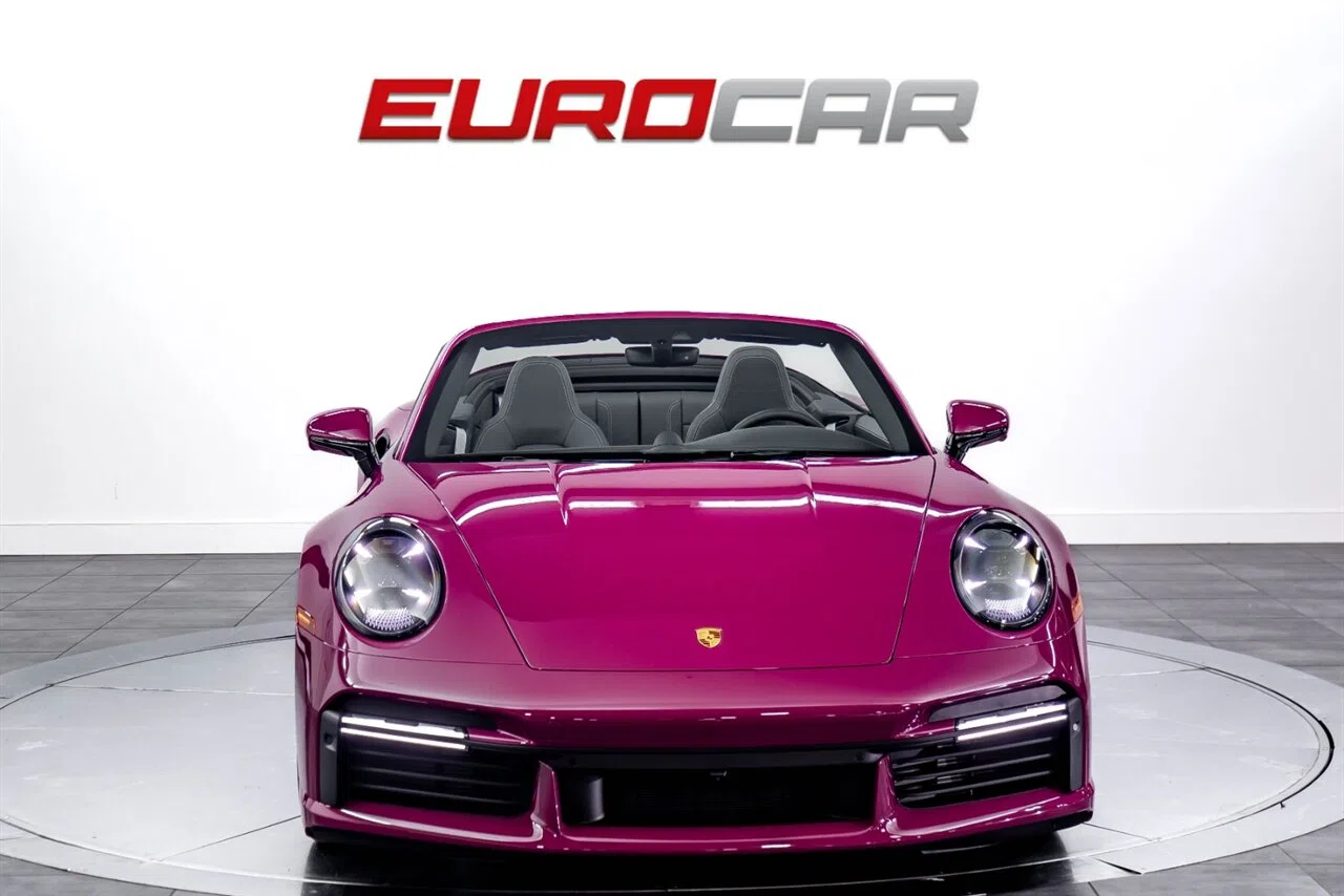 2023 Porsche 911 Turbo S for sale, exterior, Ruby Star Neo