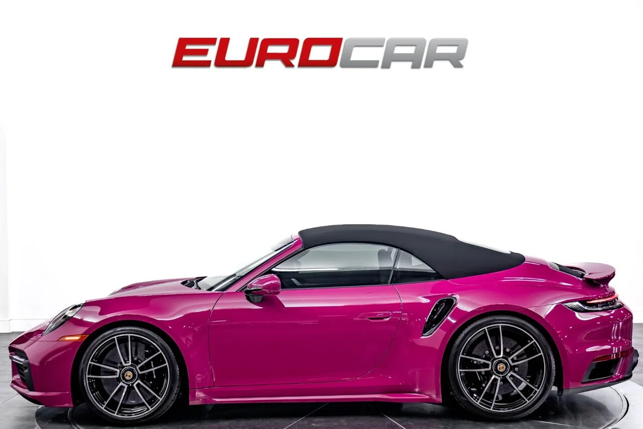 2023 Porsche 911 Turbo S for sale, exterior, Ruby Star Neo