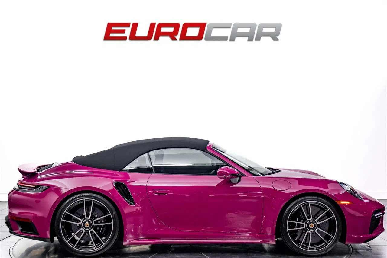 2023 Porsche 911 Turbo S for sale, exterior, Ruby Star Neo