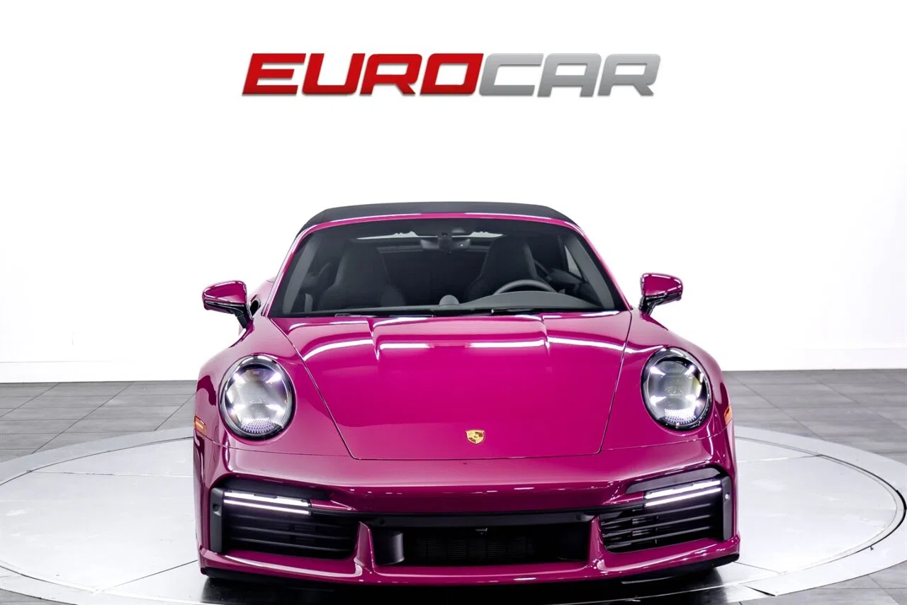 2023 Porsche 911 Turbo S for sale, exterior, Ruby Star Neo