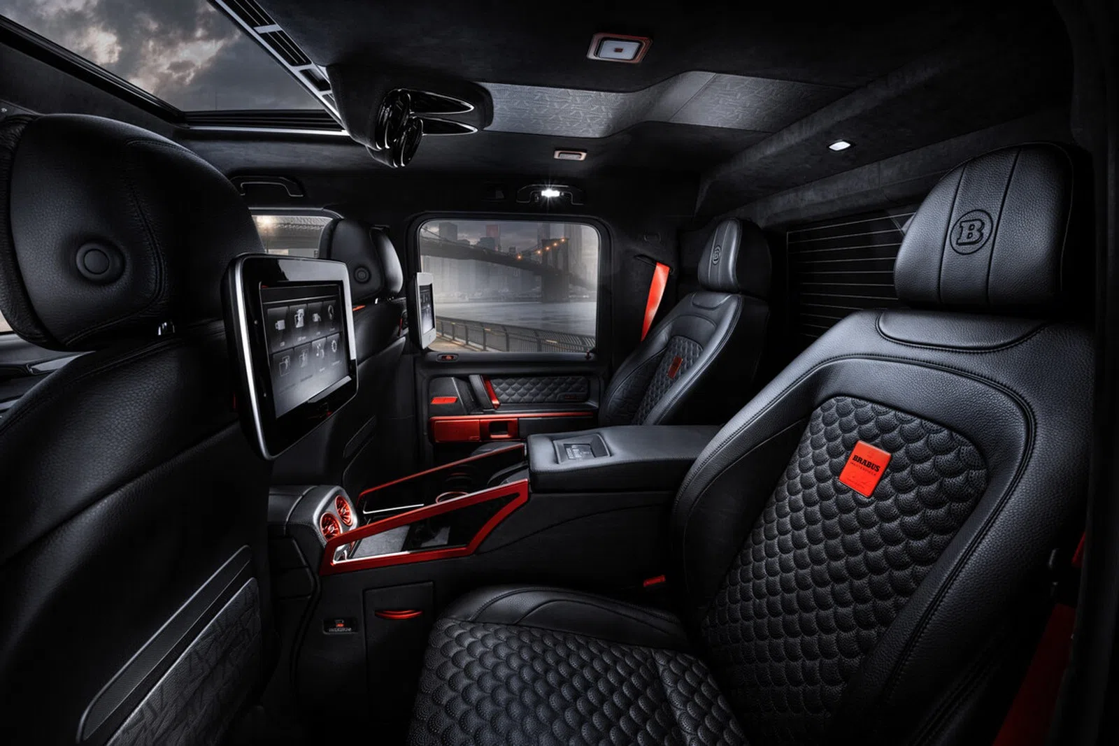 2023 BRABUS P 900 Rocket Edition interior, seats