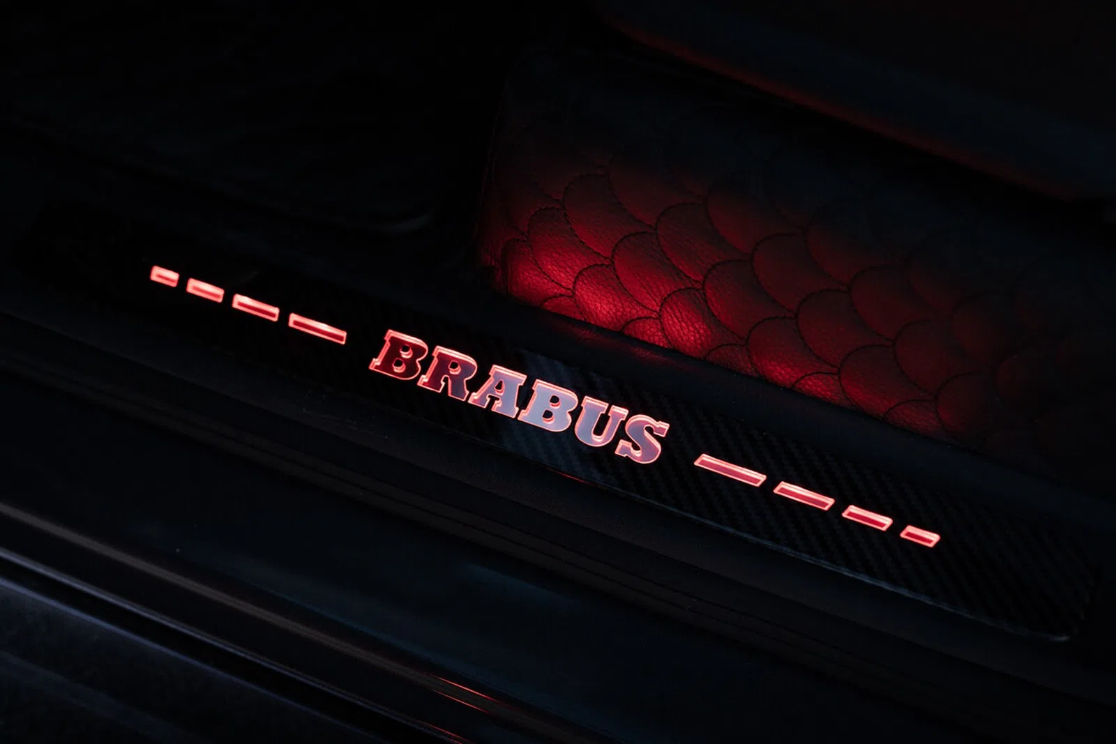 2023 BRABUS P 900 Rocket Edition interior, door sill