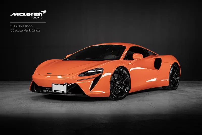 2023 McLaren Artura for sale, exterior, MSO Helios Orange