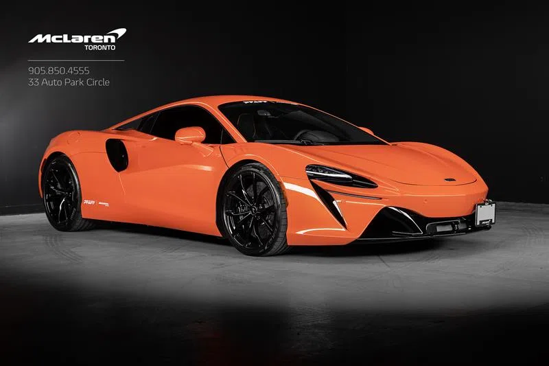 2023 McLaren Artura for sale, exterior, MSO Helios Orange