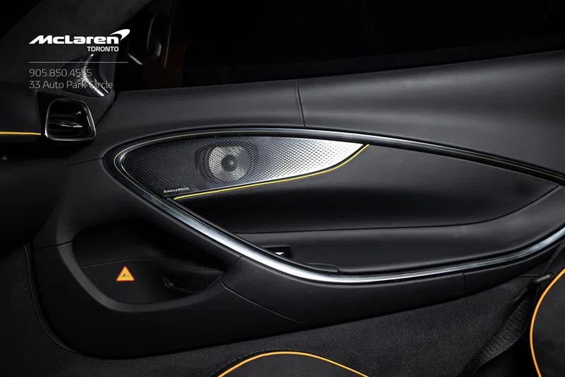 2023 McLaren Artura interior, door panel