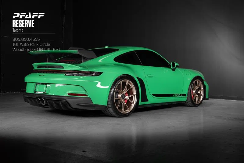 2022 Porsche 911 GT3 for sale, exterior, Python Green