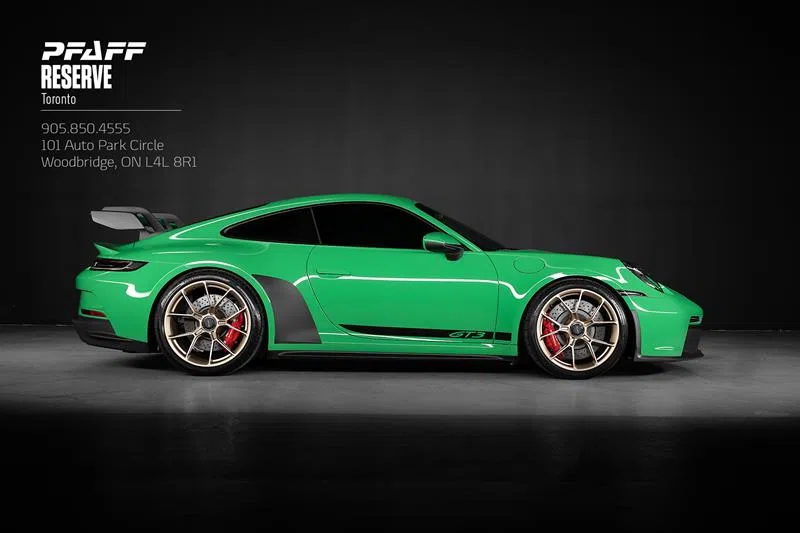 2022 Porsche 911 GT3 for sale, exterior, Python Green