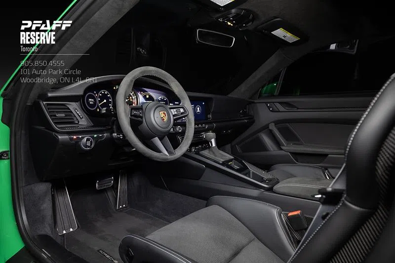 2022 Porsche 911 GT3 interior, dashboard