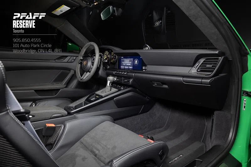 2022 Porsche 911 GT3 interior, dashboard