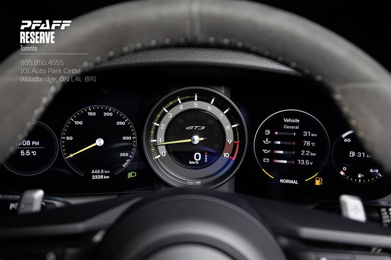 2022 Porsche 911 GT3, 13/19