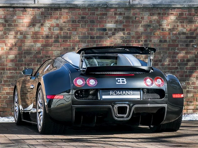 2007 Bugatti Veyron 16.4 for sale, exterior, Single Tone Black Metallic