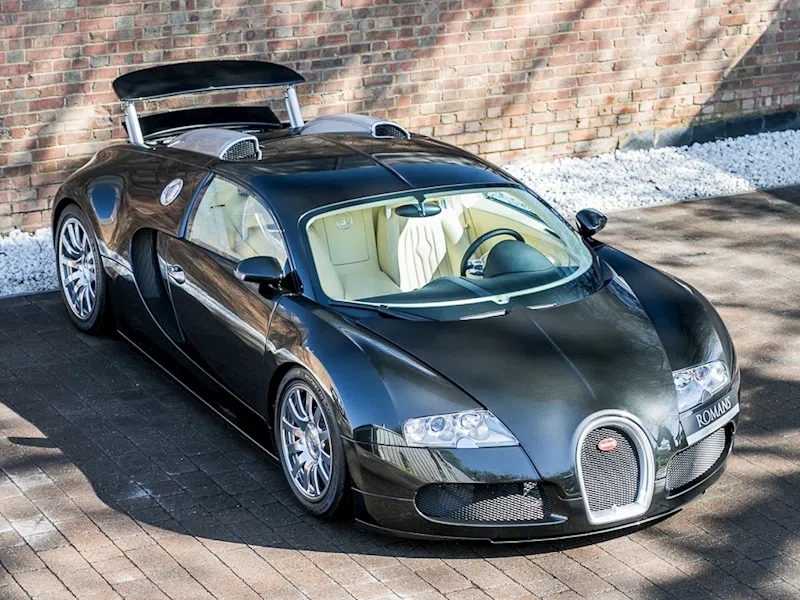 2007 Bugatti Veyron 16.4 for sale, exterior, Single Tone Black Metallic