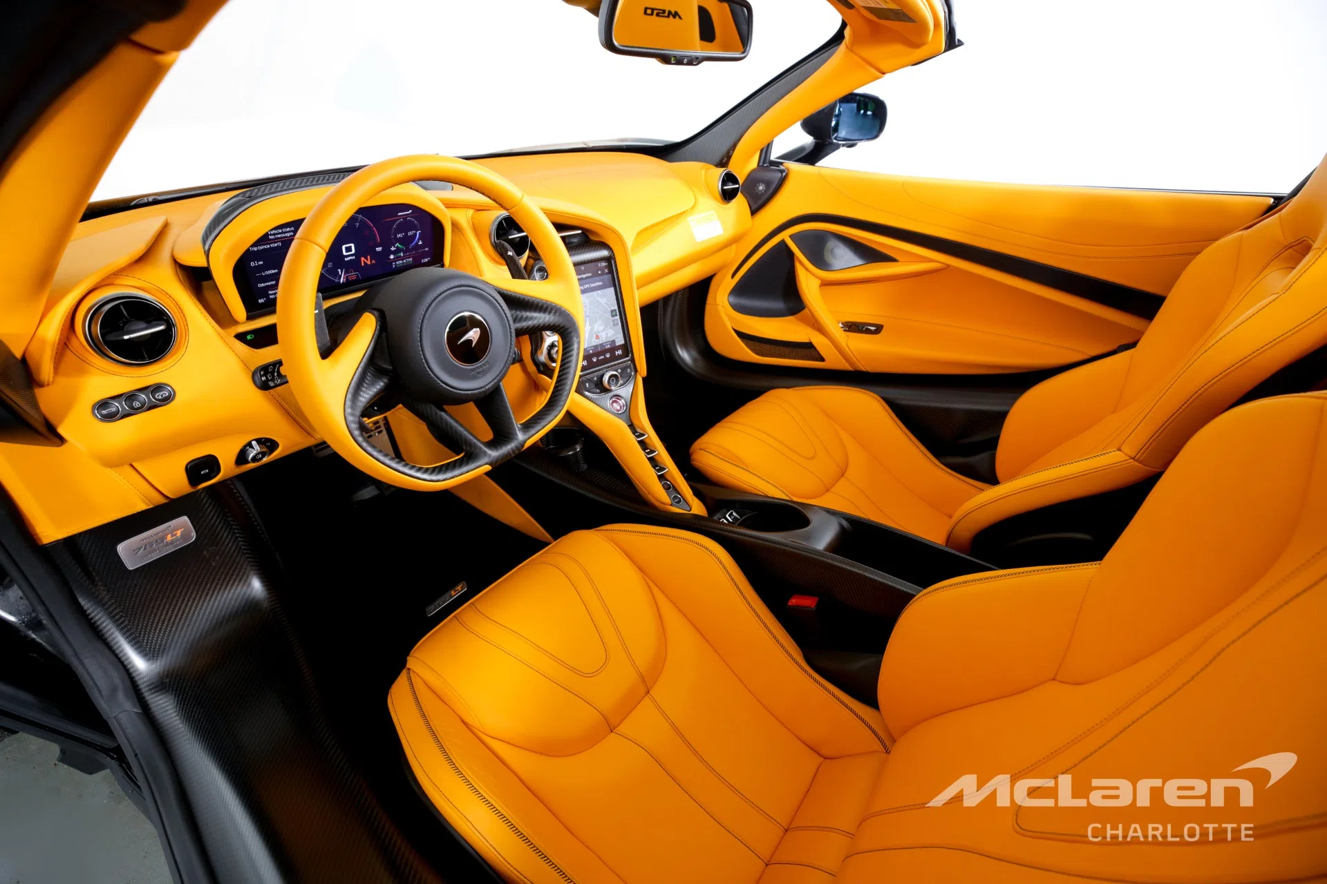 2022 McLaren 765LT Spider interior