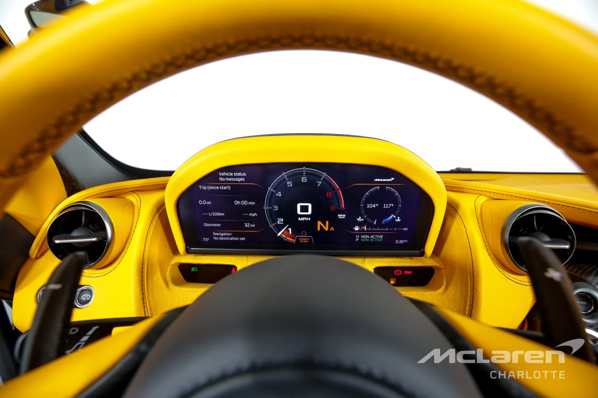 2022 McLaren 765LT Spider interior