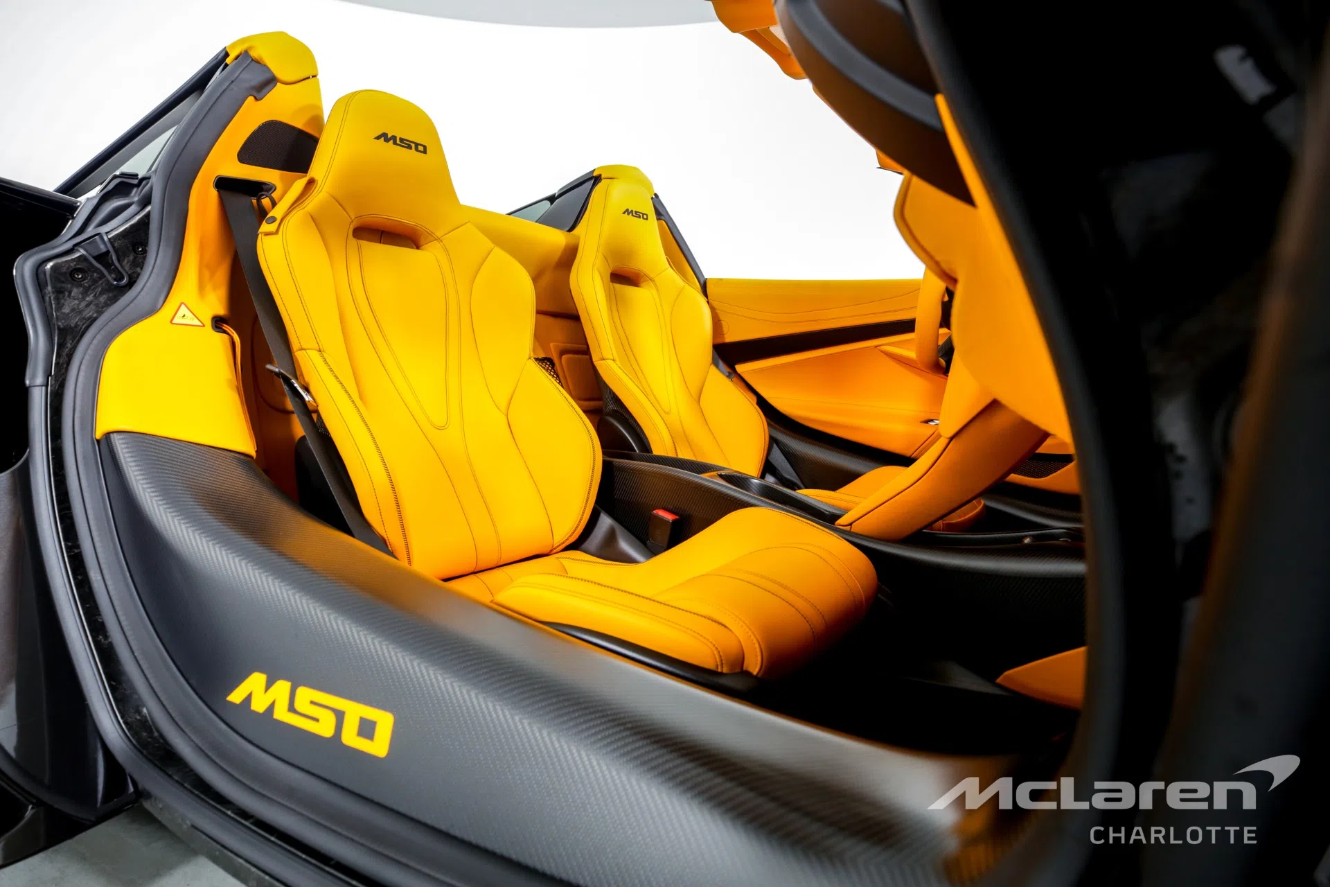 2022 McLaren 765LT Spider interior, seats