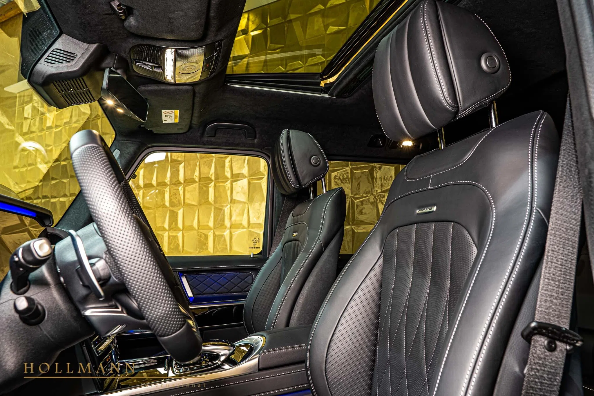2024 Mercedes-AMG G 63 interior, seats, Leather Black Anthracite