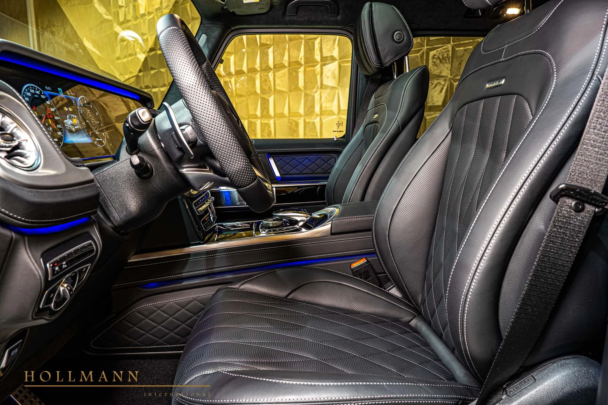 2024 Mercedes-AMG G 63 interior, seats, Leather Black Anthracite