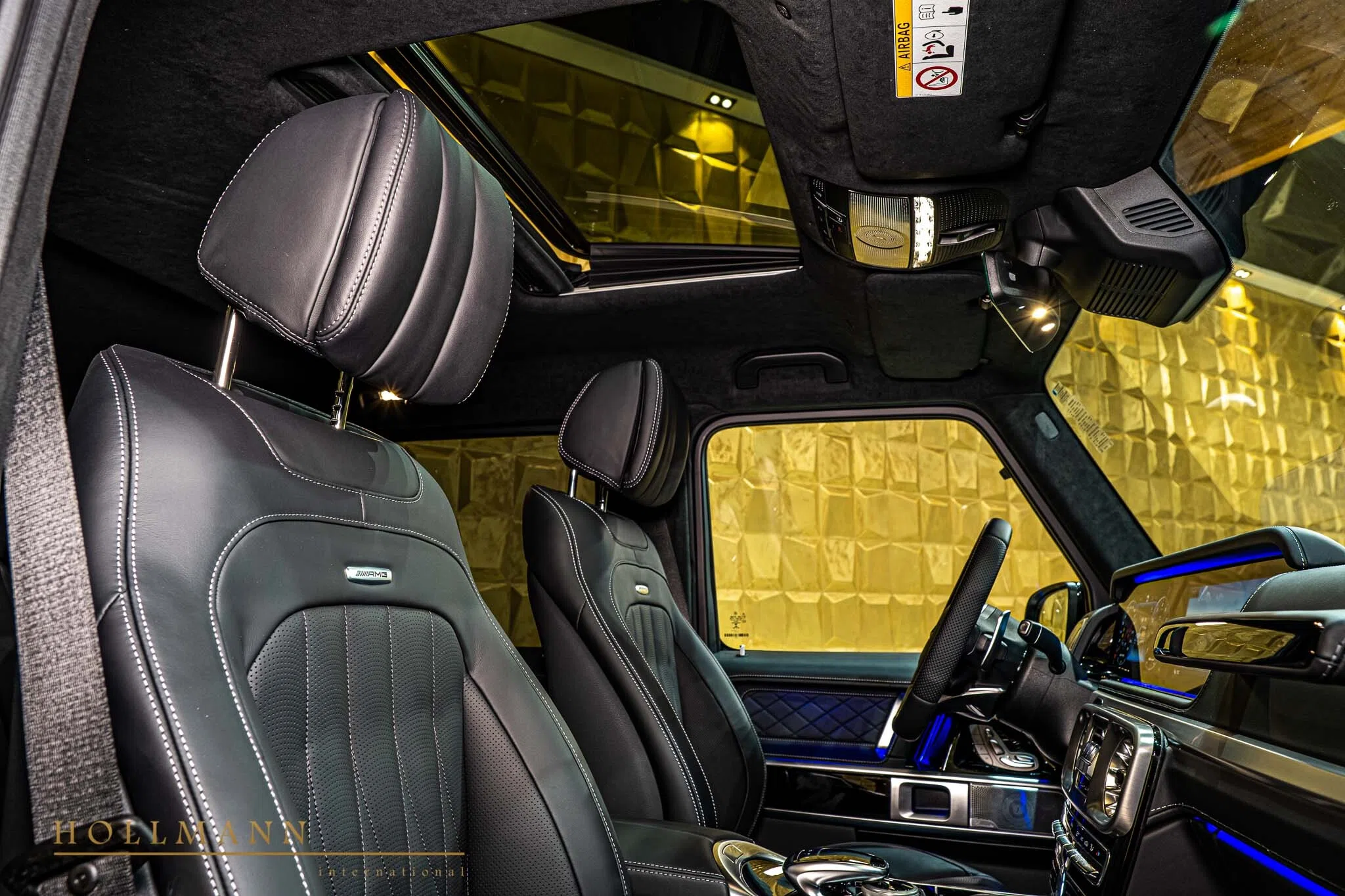 2024 Mercedes-AMG G 63 interior, seats, Leather Black Anthracite