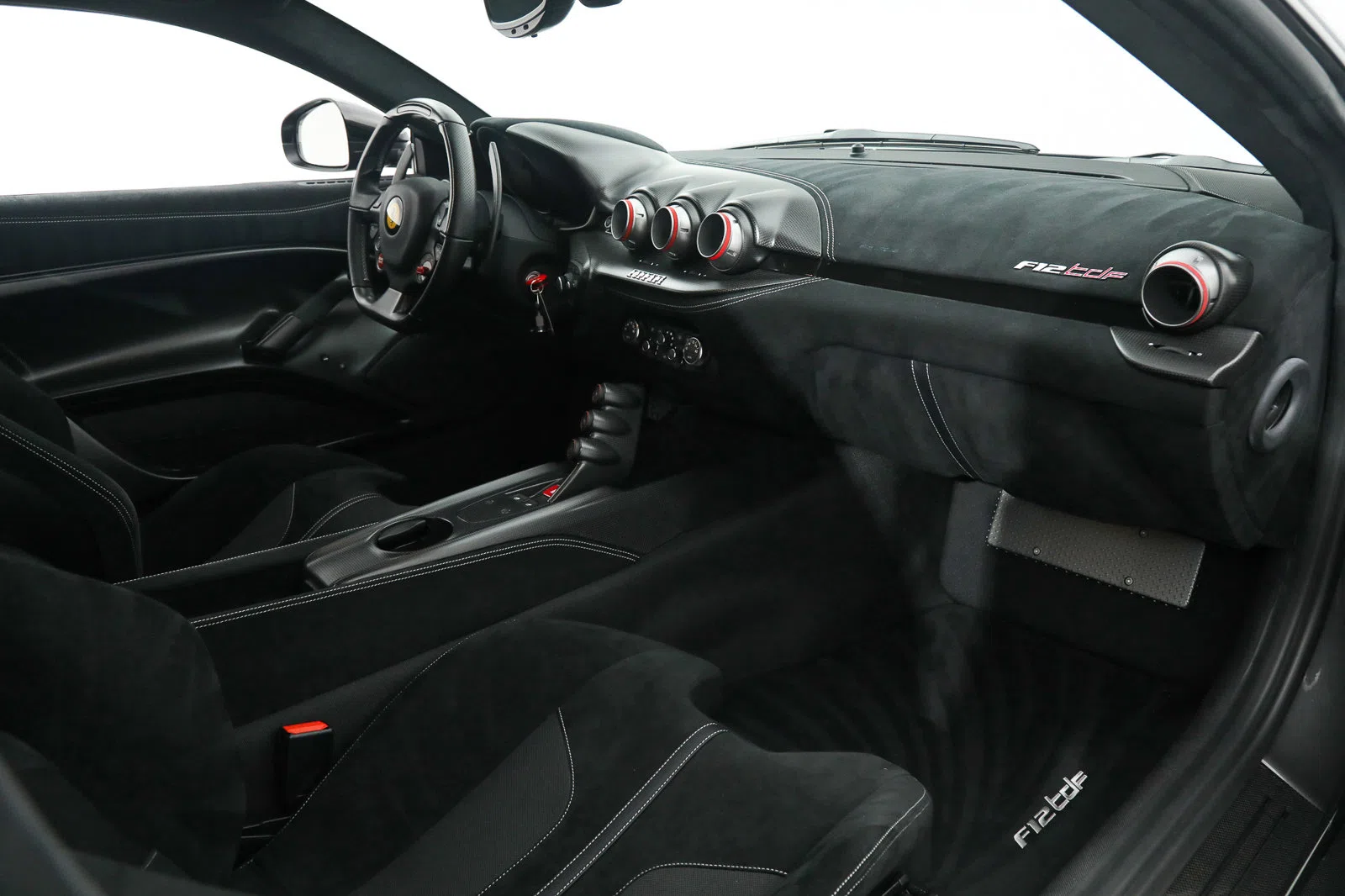 2016 Ferrari F12tdf interior, dashboard
