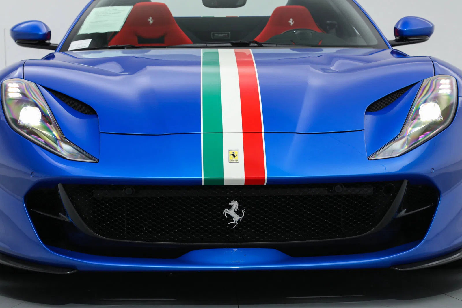 2022 Ferrari 812 GTS for sale, exterior, Blu Francia Tsuzuki