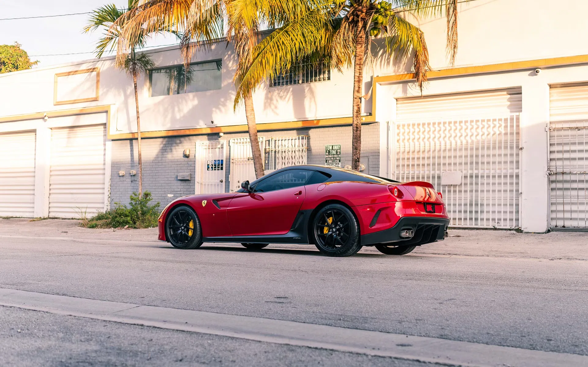 2011 Ferrari 599 GTO for sale, exterior, Rosso Fuoco
