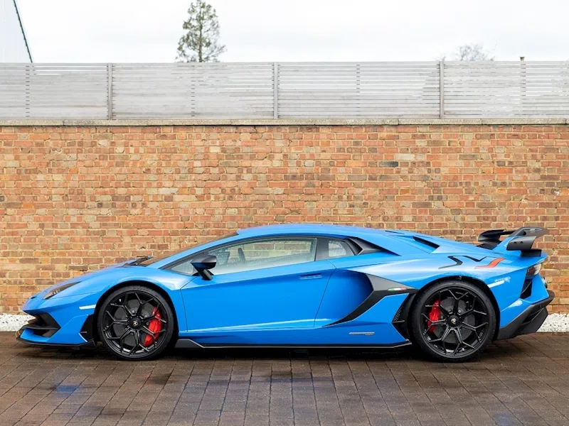 2019 Lamborghini Aventador LP 770-4 SVJ for sale, exterior, Blu Nila