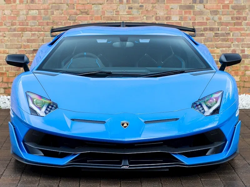 2019 Lamborghini Aventador LP 770-4 SVJ for sale, exterior, Blu Nila