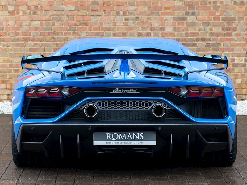 2019 Lamborghini Aventador LP 770-4 SVJ for sale, exterior, Blu Nila