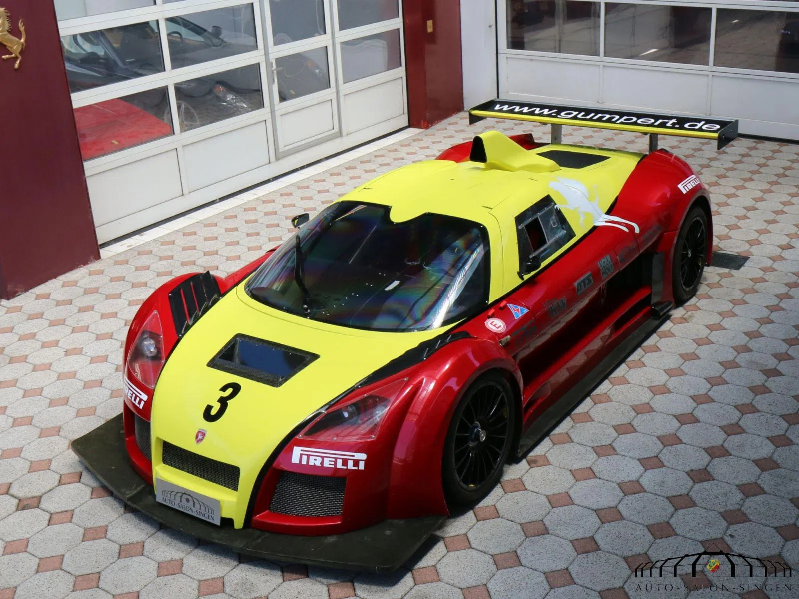 2025 Gumpert Apollo, front three-quarter view