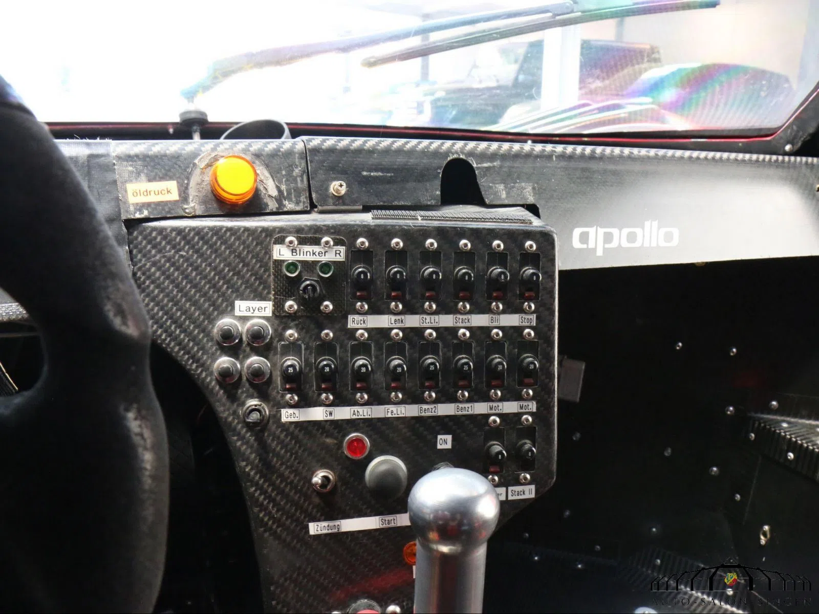 2025 Gumpert Apollo interior, dashboard