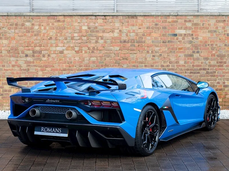 2019 Lamborghini Aventador LP 770-4 SVJ for sale, exterior, Blu Nila