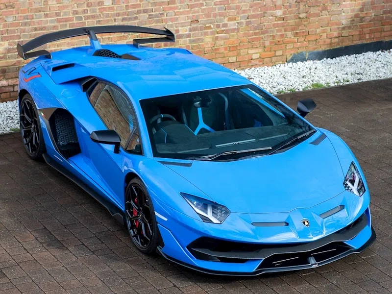 2019 Lamborghini Aventador LP 770-4 SVJ for sale, exterior, Blu Nila