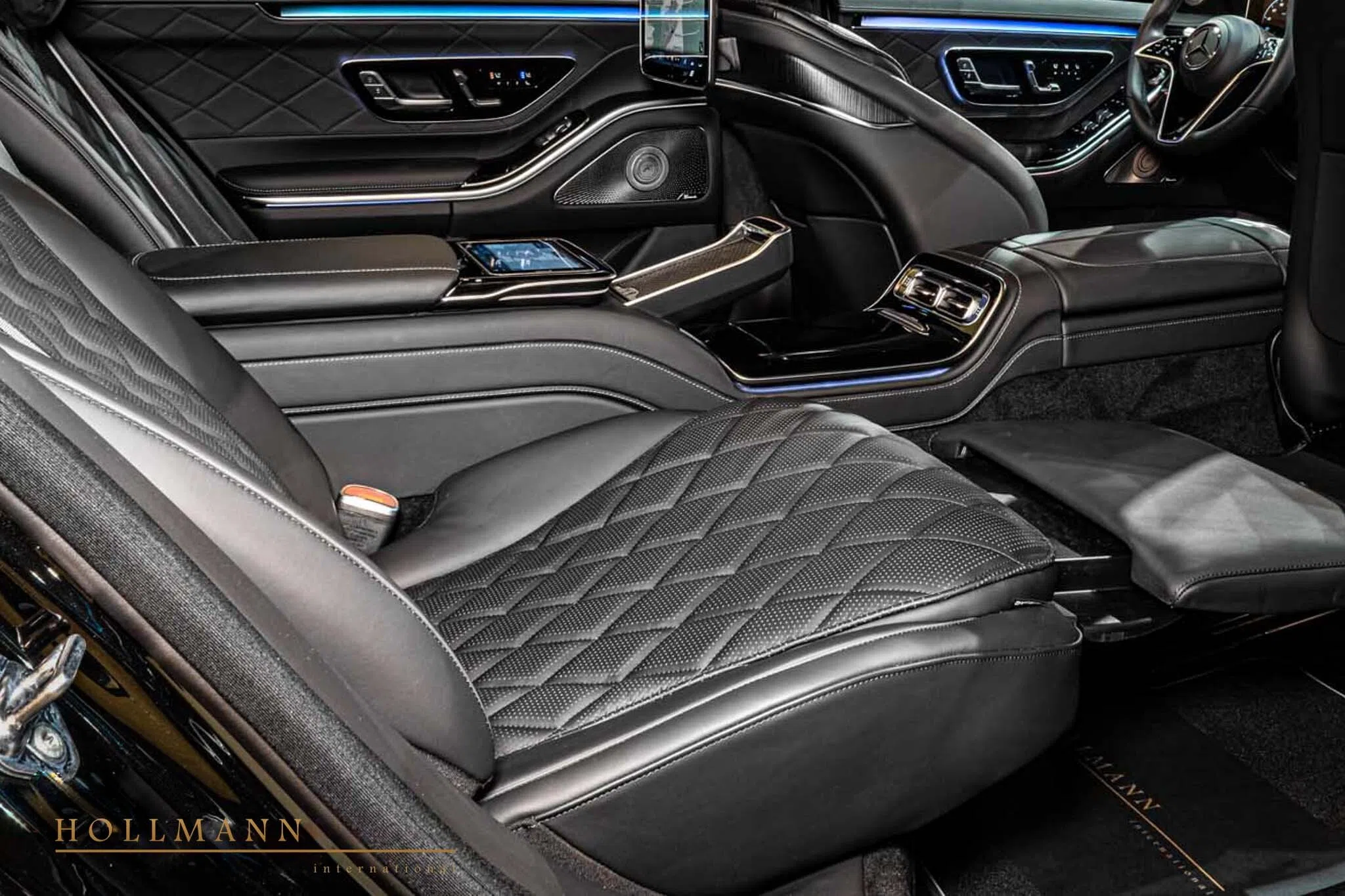 2023 Mercedes-Benz S 680 4MATIC GUARD VR10 interior, seats, Leather Black