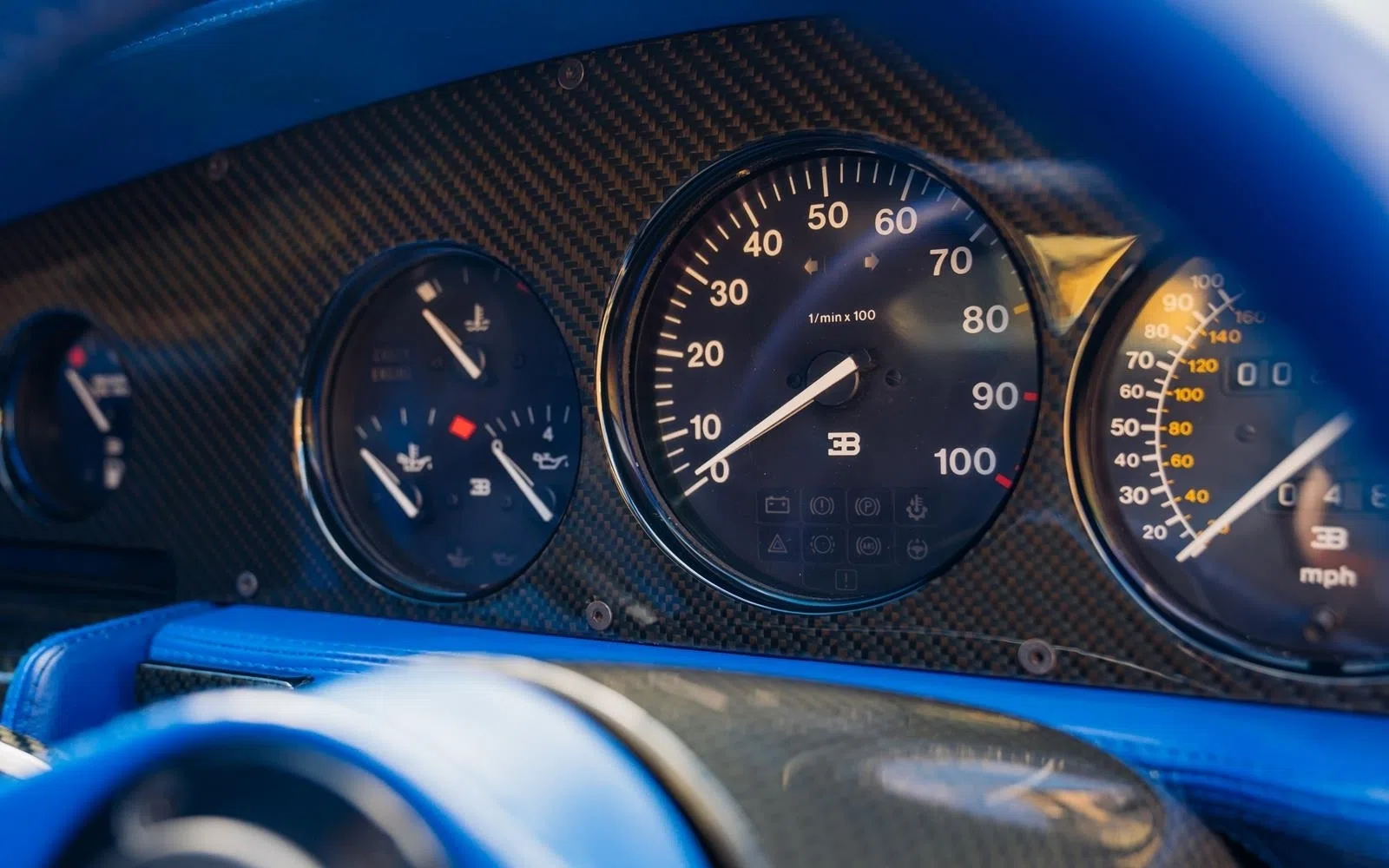 1994 Bugatti EB110 Super Sport Prototype interior