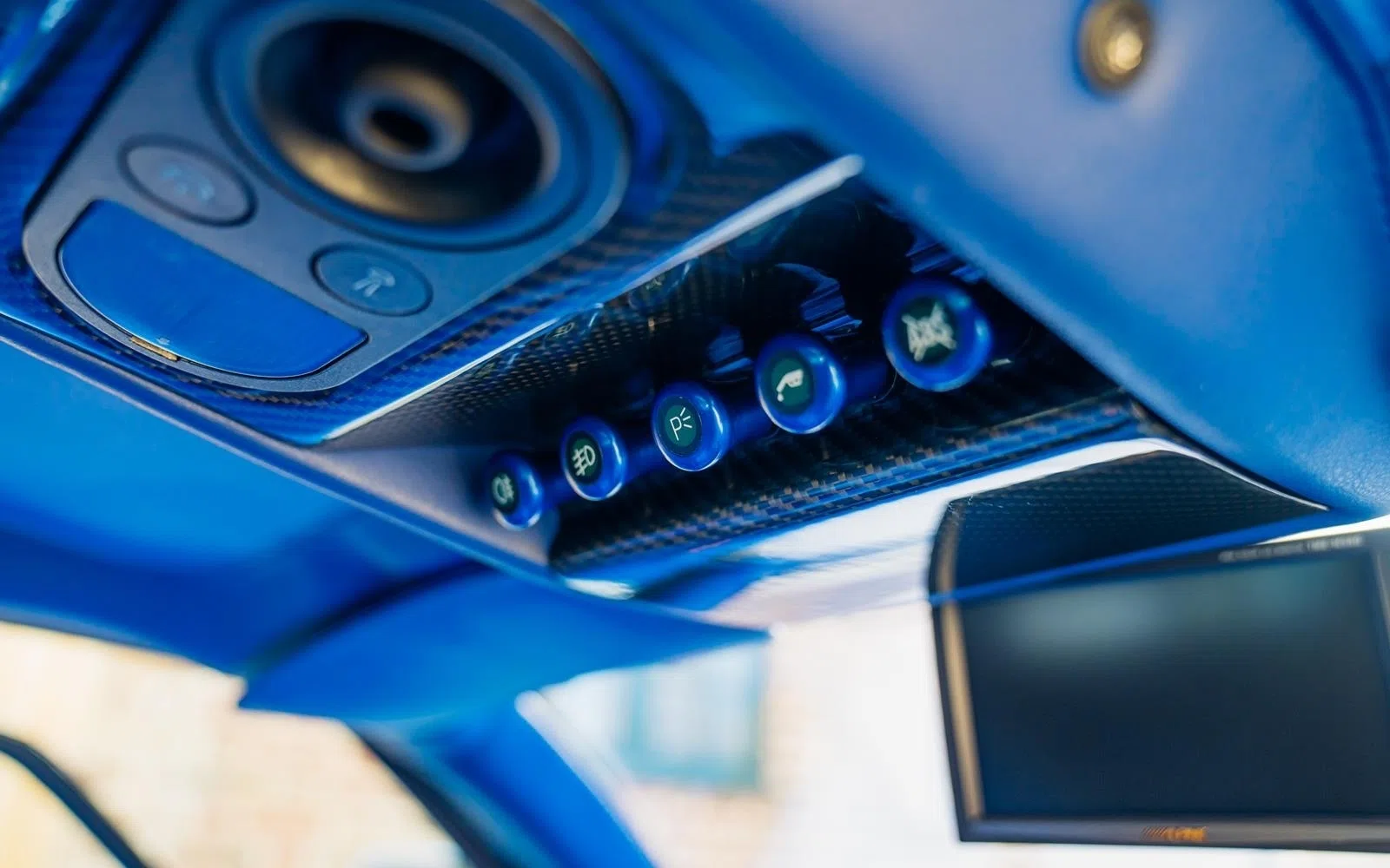 1994 Bugatti EB110 Super Sport Prototype interior, center console