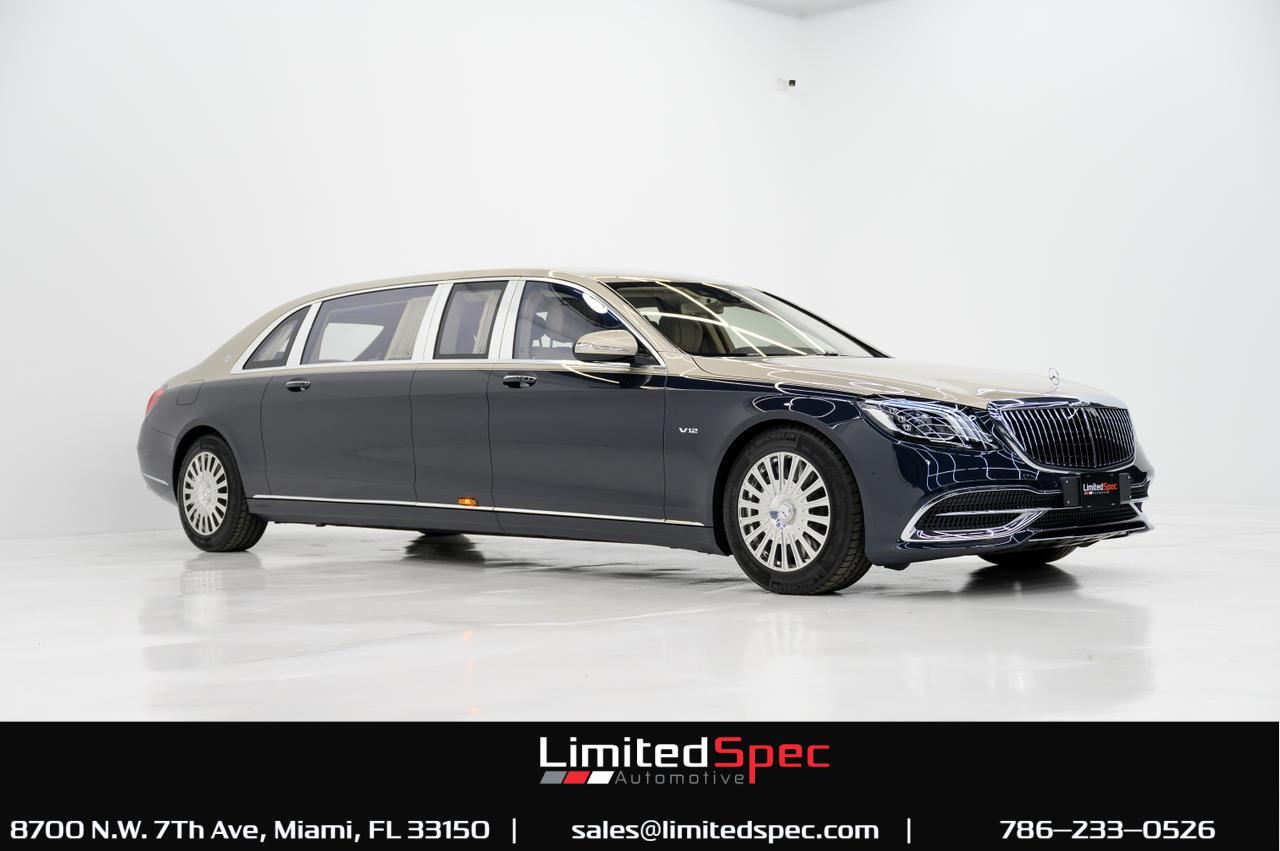 2021 MERCEDES-BENZ S 650 MAYBACH PULLMAN, 6/20