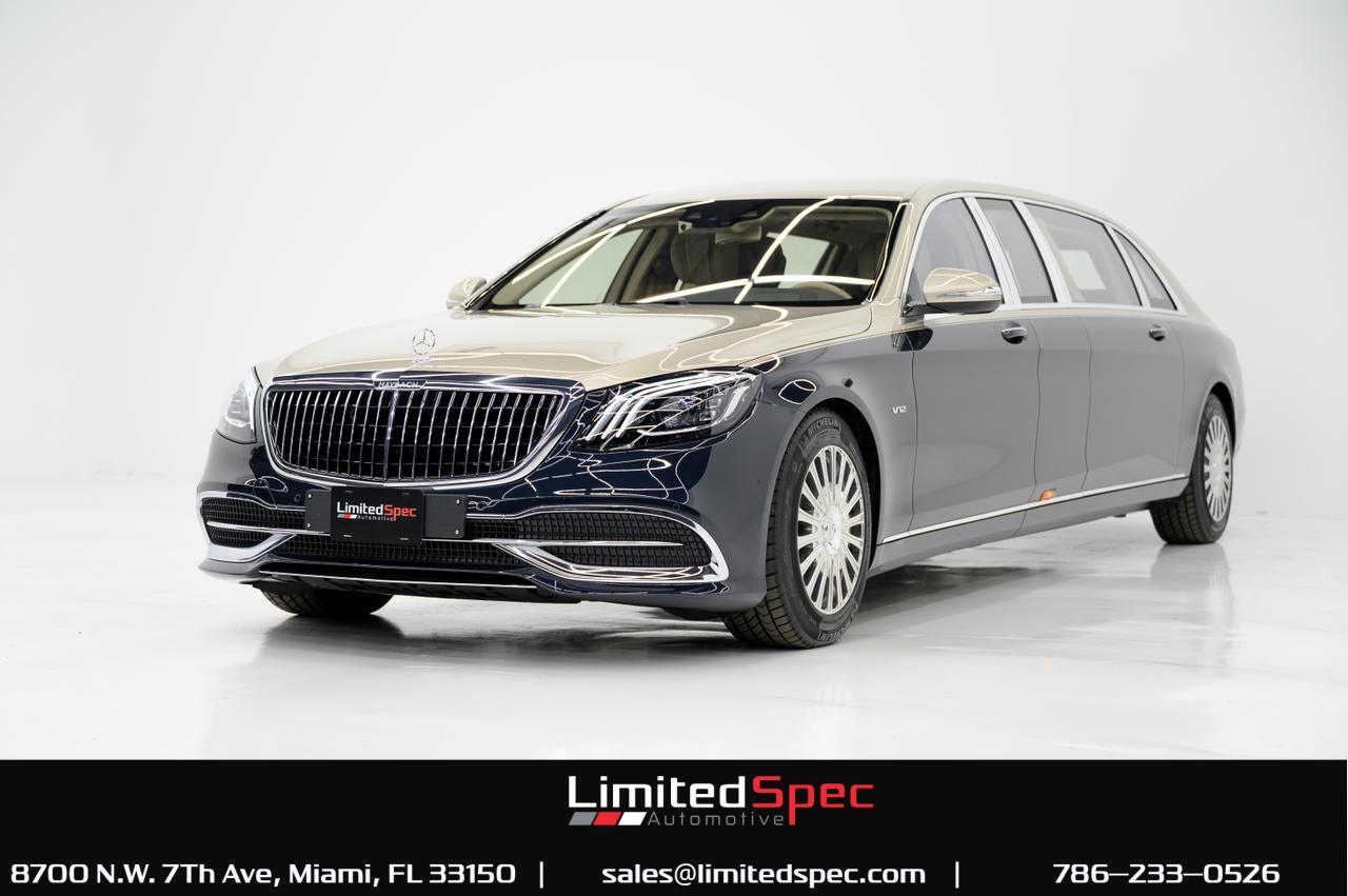 2021 MERCEDES-BENZ S 650 MAYBACH PULLMAN, 12/20