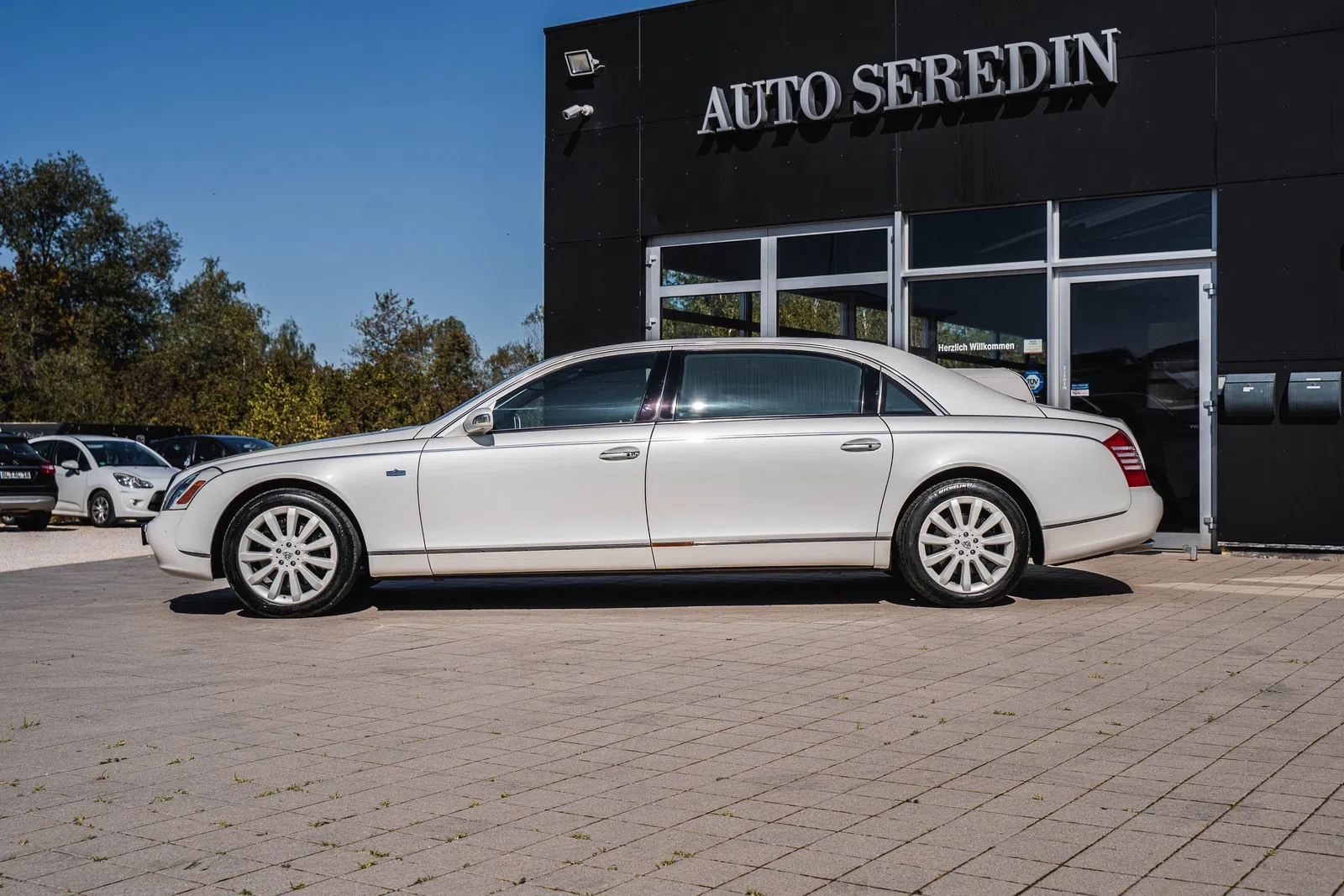 2018 Maybach 62S Landaulet for sale, exterior, Antigua White | metallic