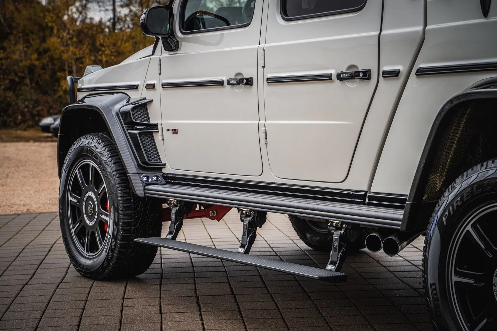 2024 BRABUS XLP 800 6x6 Adventure for sale, exterior, Obsidian Black | metallic