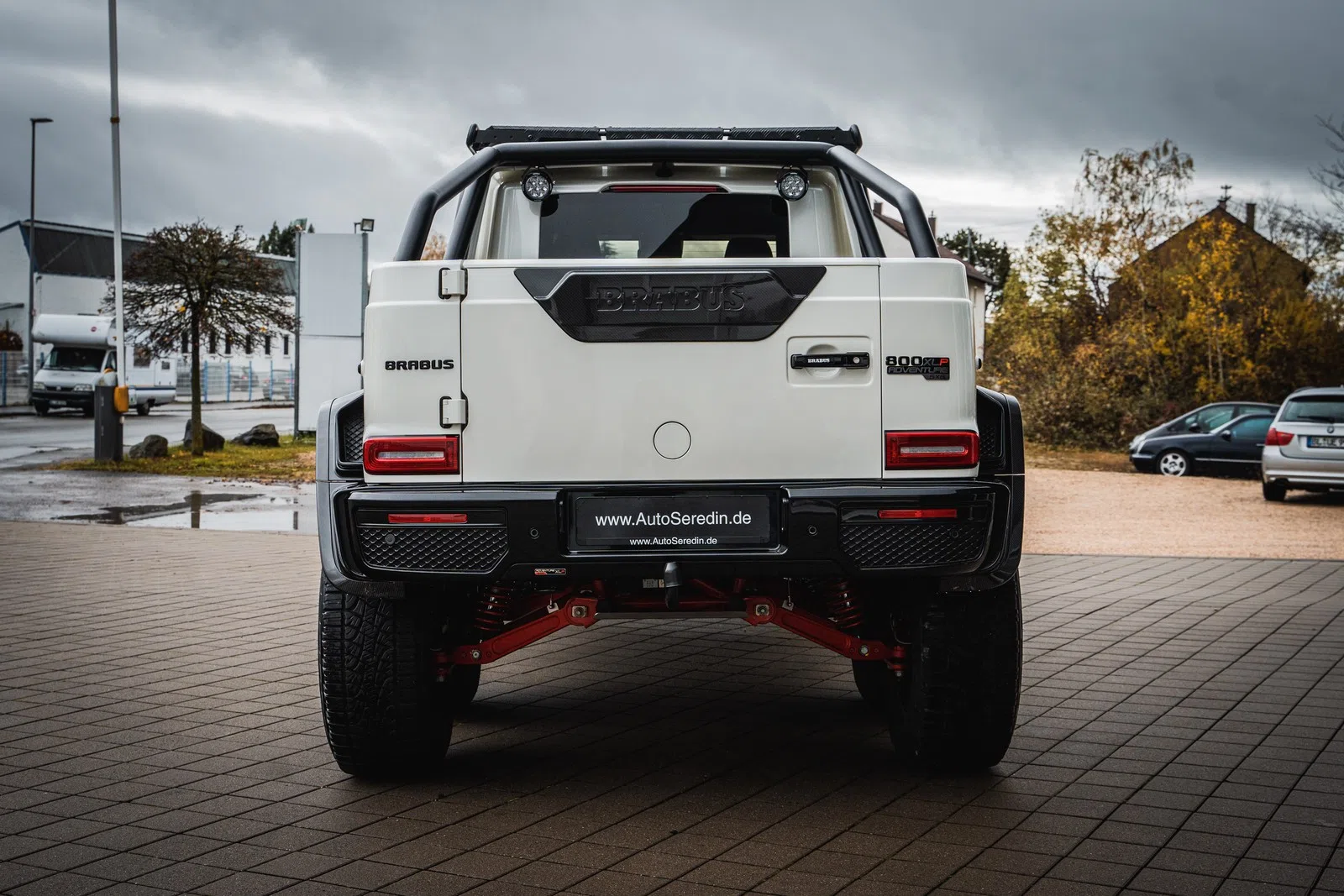 2024 BRABUS XLP 800 6x6 Adventure for sale, exterior, Obsidian Black | metallic