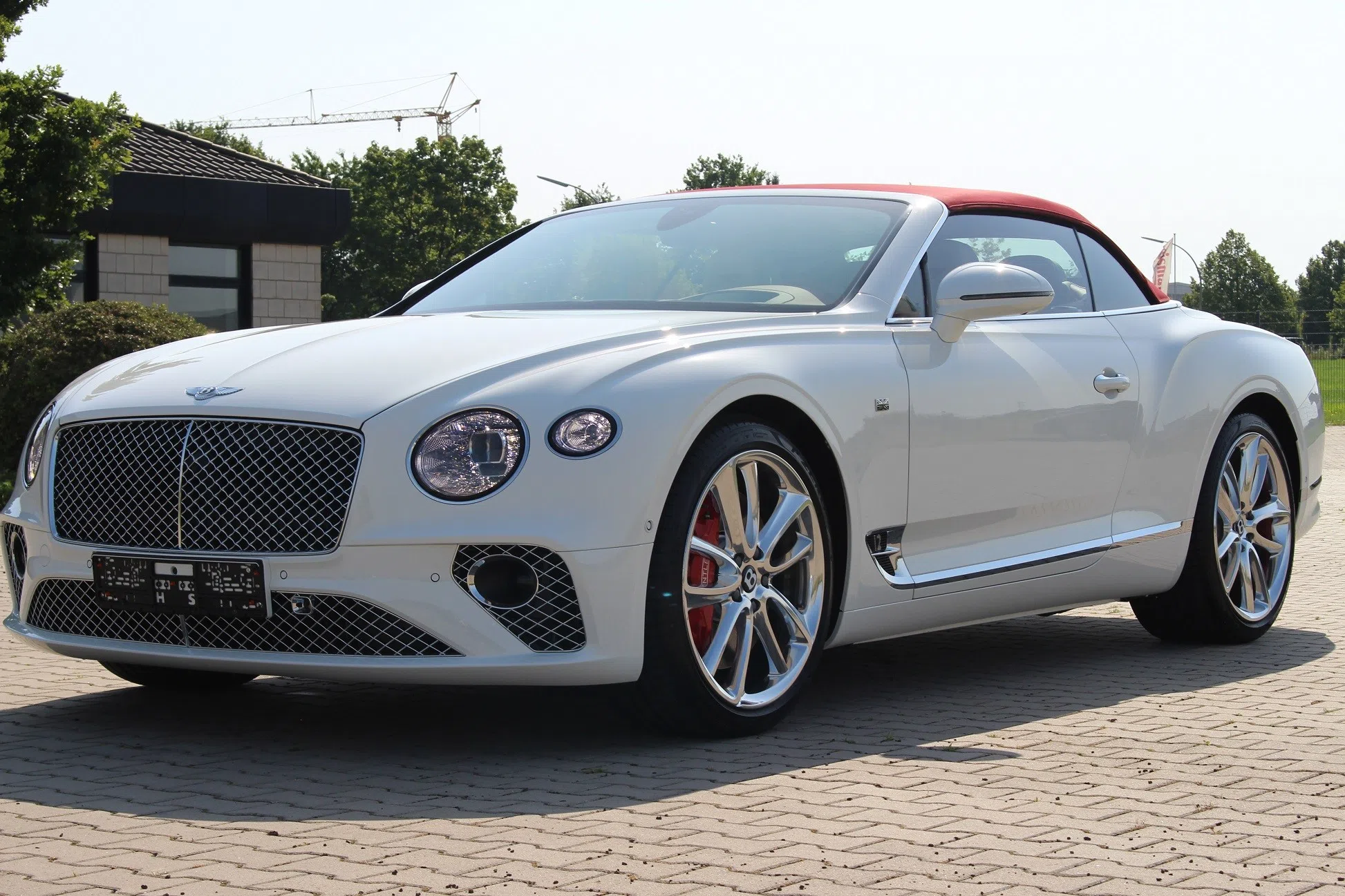 2019 Bentley Continental GTC FIRST EDITION for sale, exterior, Glacier white