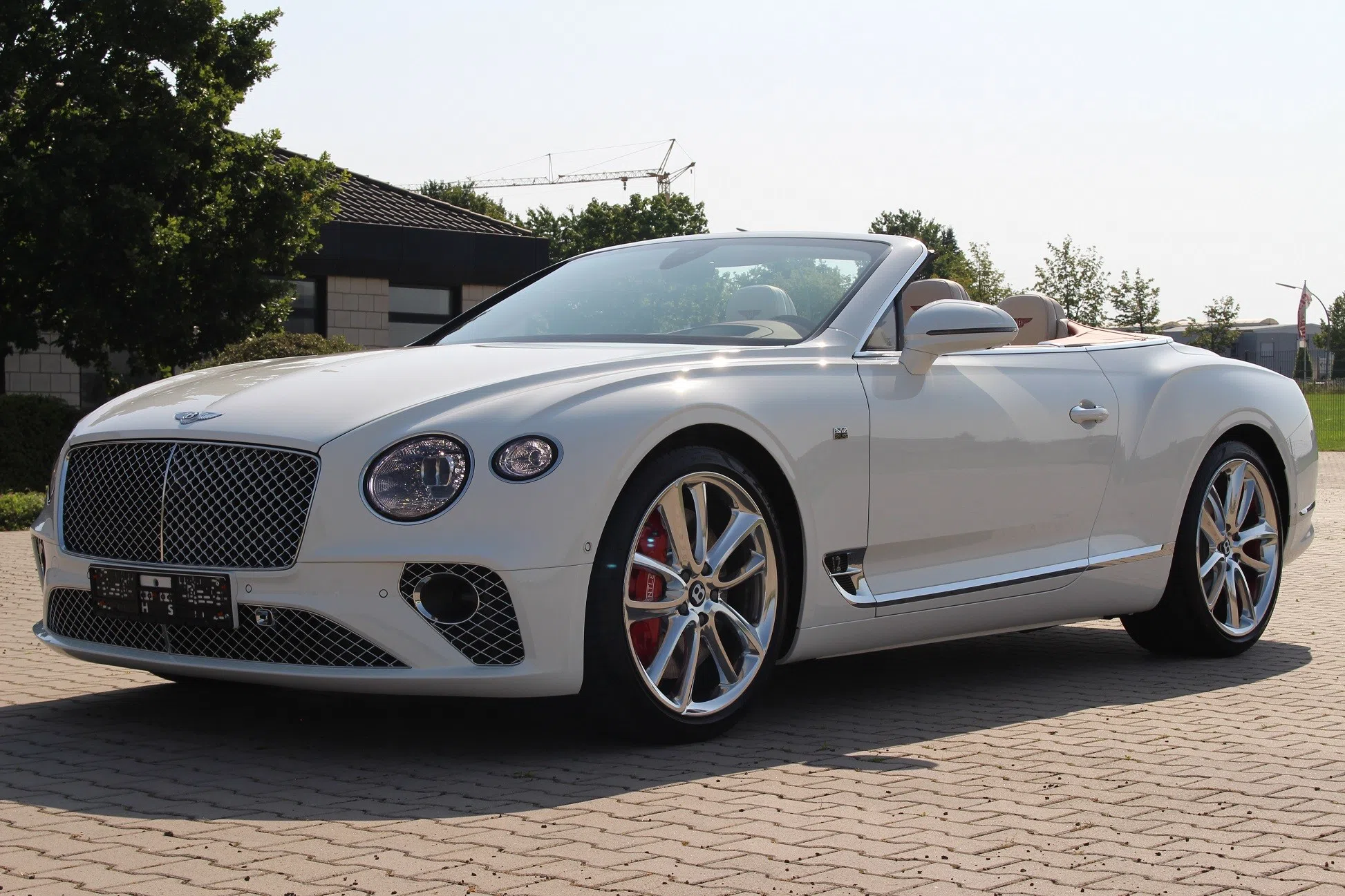 2019 Bentley Continental GTC FIRST EDITION for sale, exterior, Glacier white