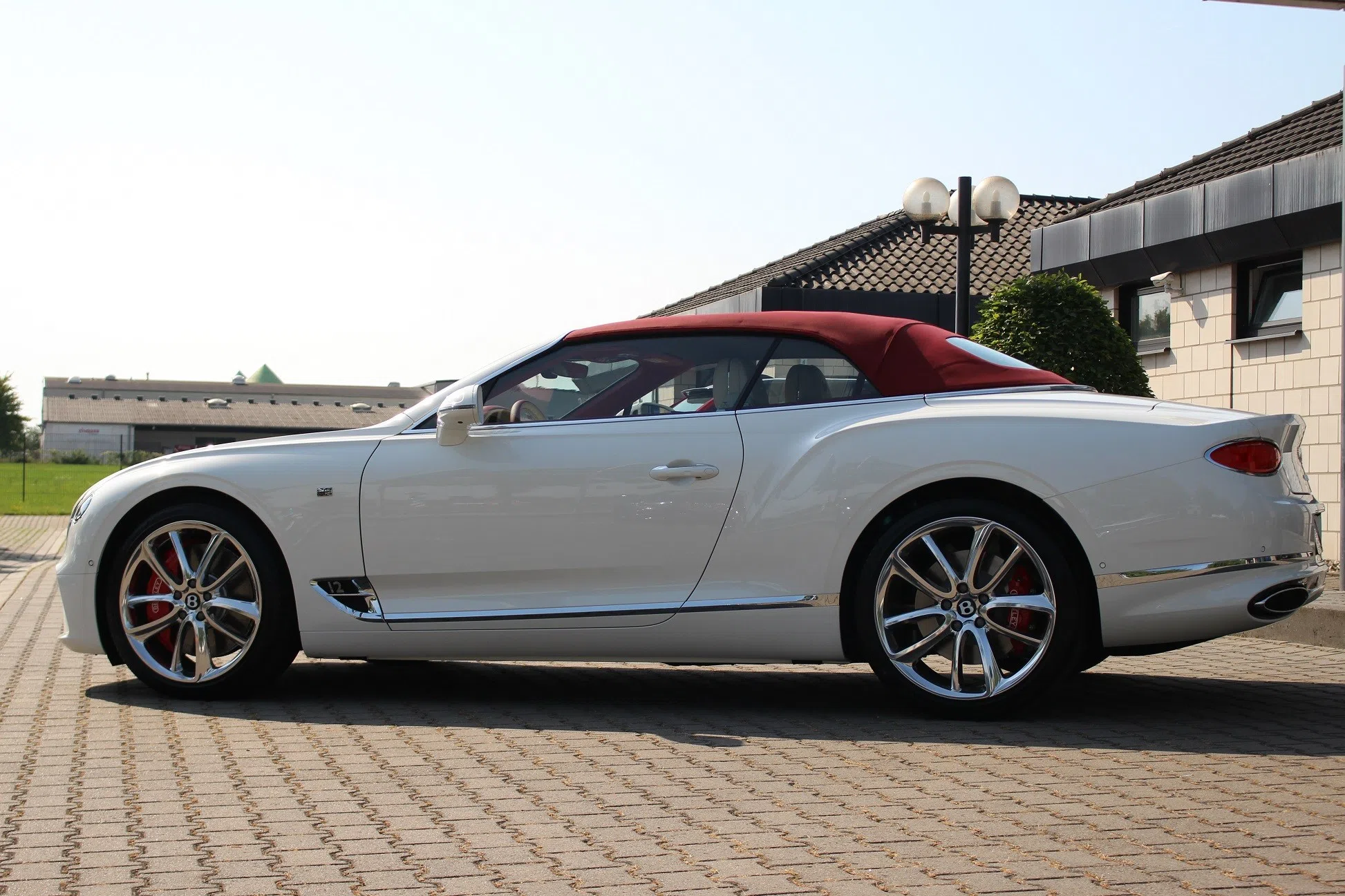 2019 Bentley Continental GTC FIRST EDITION for sale, exterior, Glacier white