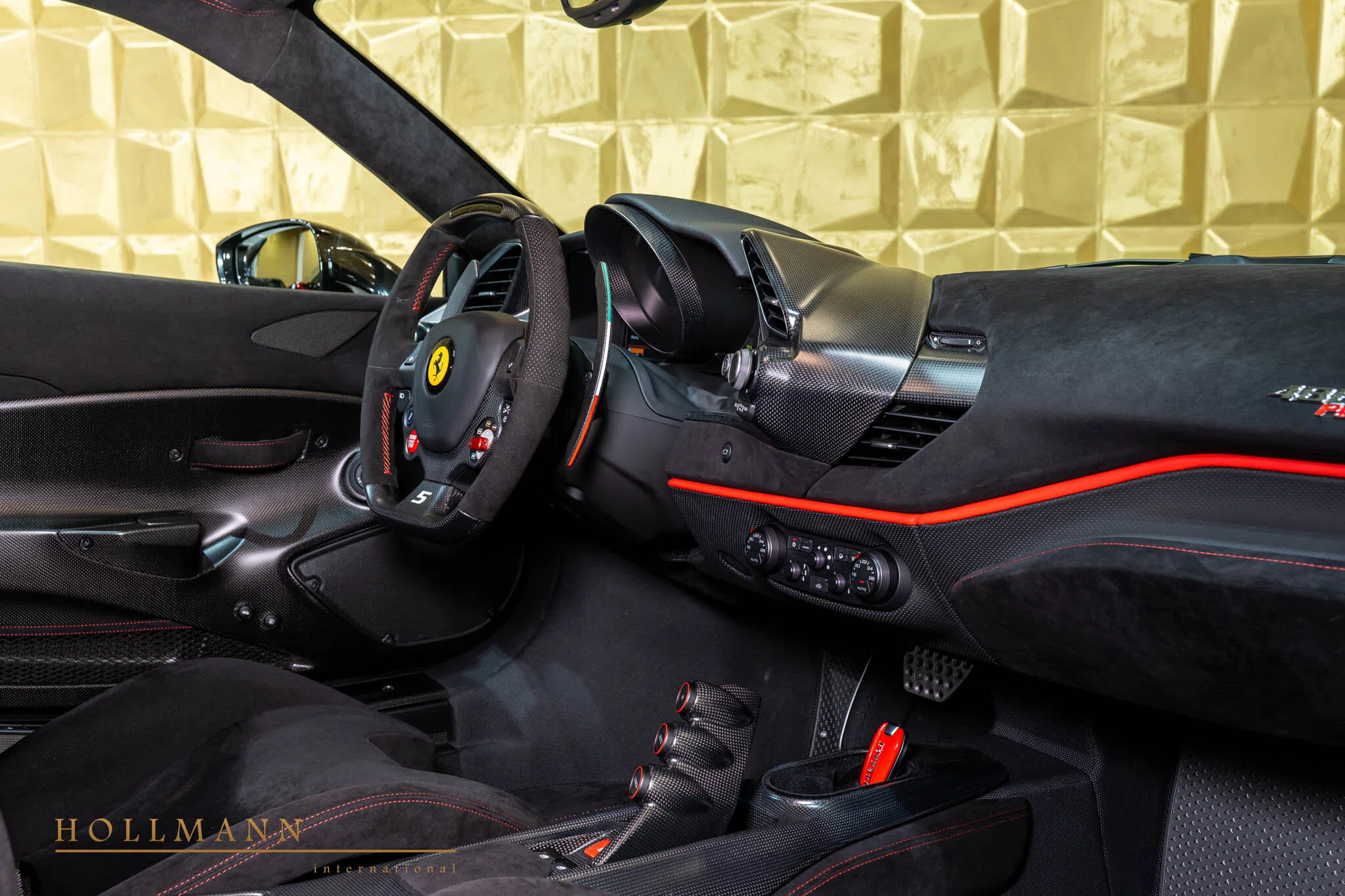 2024 Ferrari 488 Pista Piloti interior