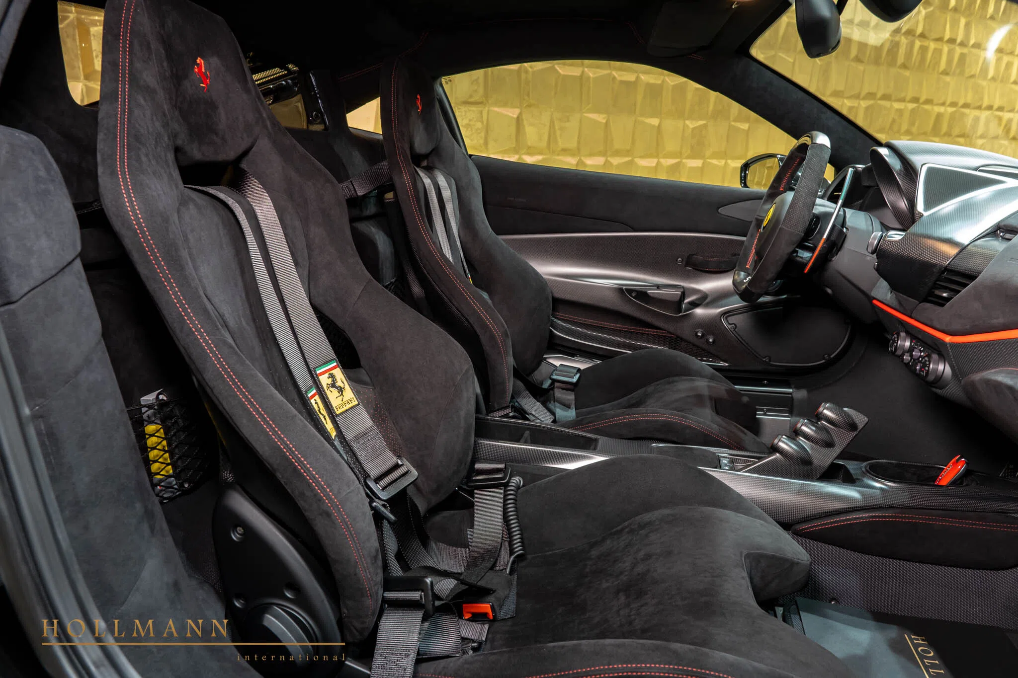 2024 Ferrari 488 Pista Piloti interior, seats