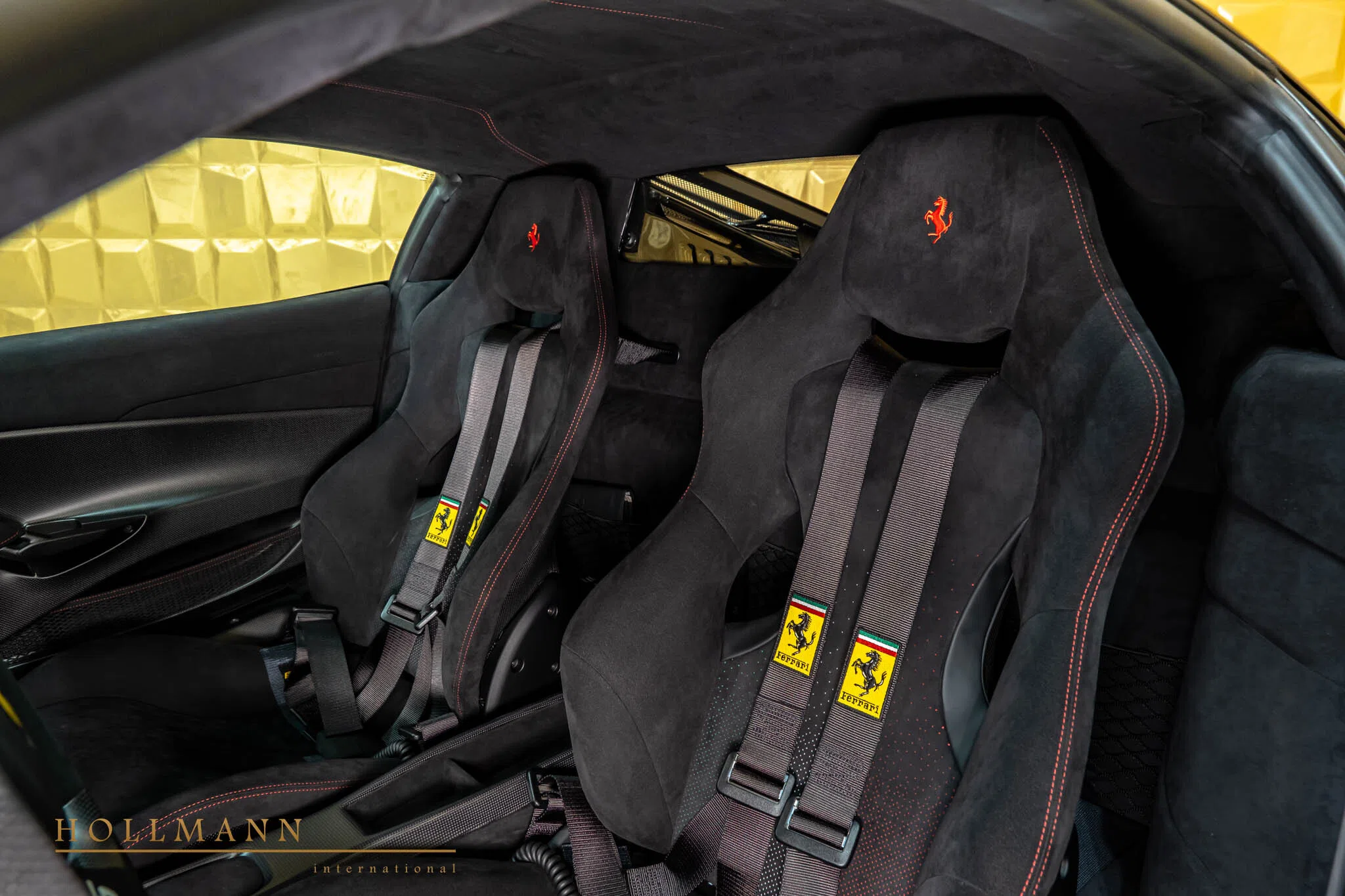 2024 Ferrari 488 Pista Piloti interior, seats