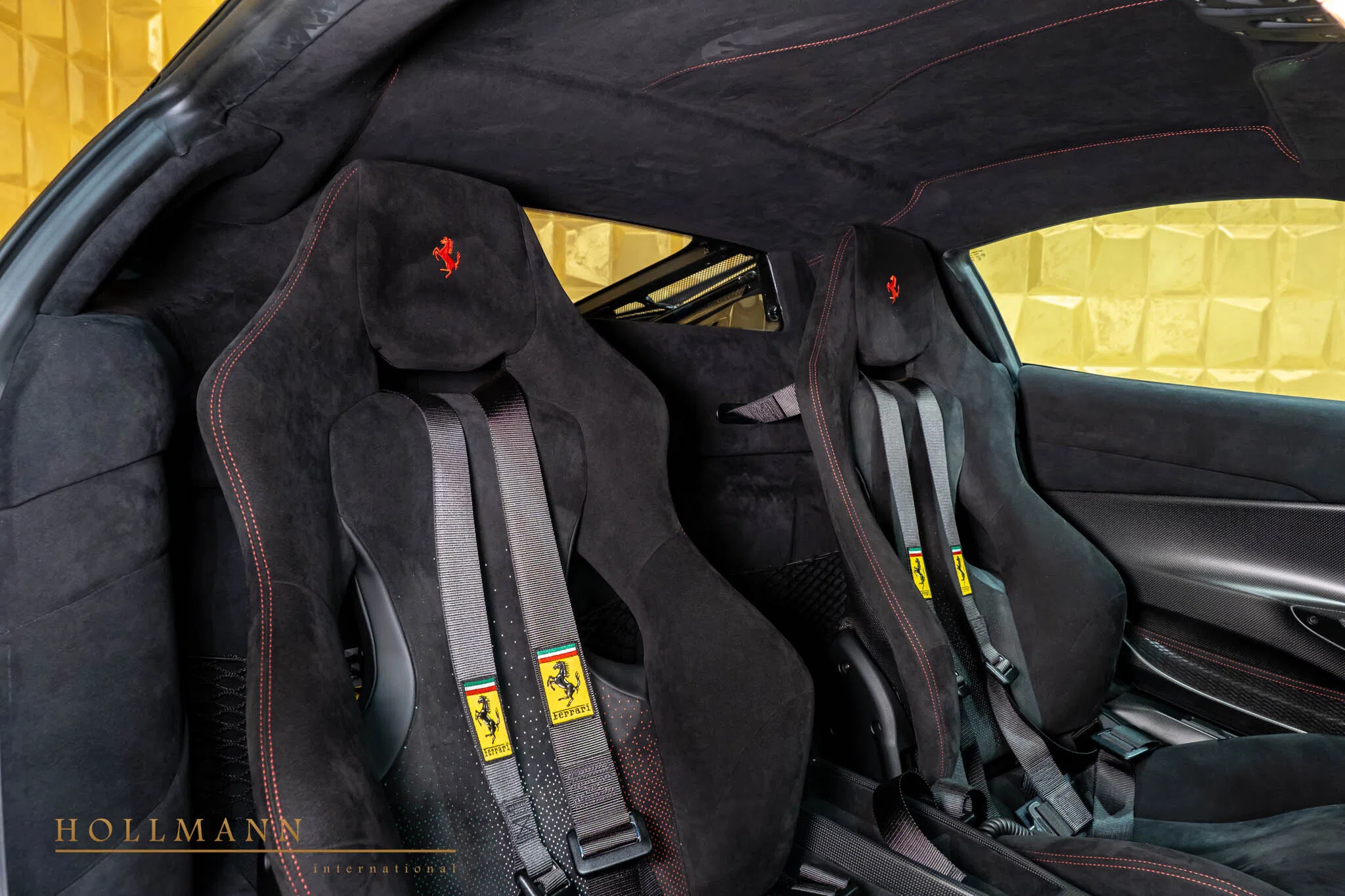 2024 Ferrari 488 Pista Piloti interior, seats