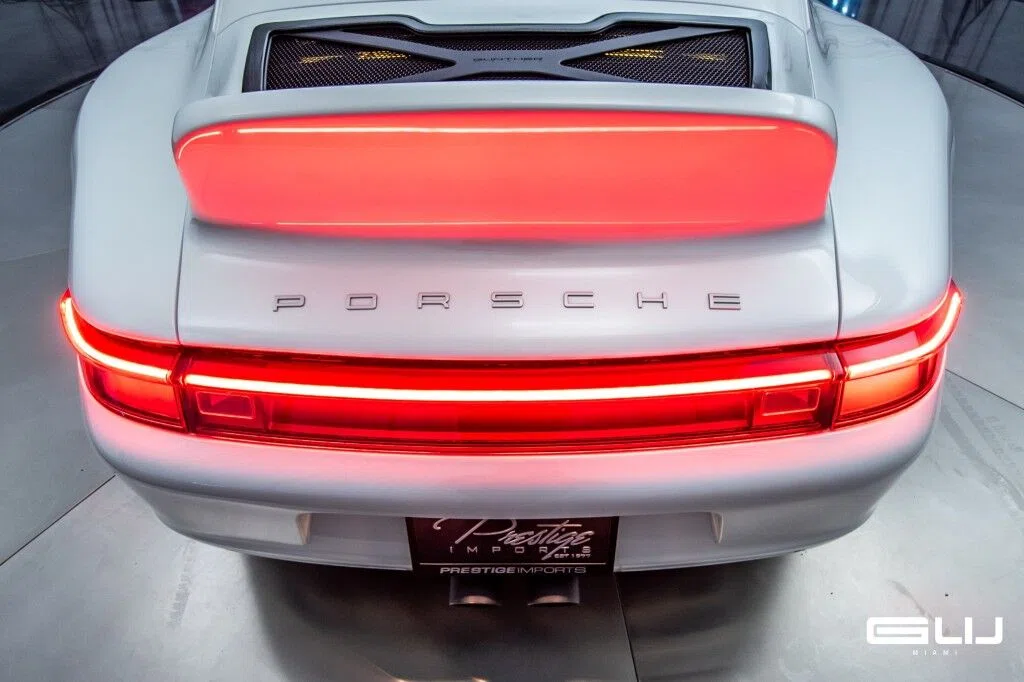 1995 Porsche 911 Carrera Remastered by Gunther Werks for sale, exterior, Bianco